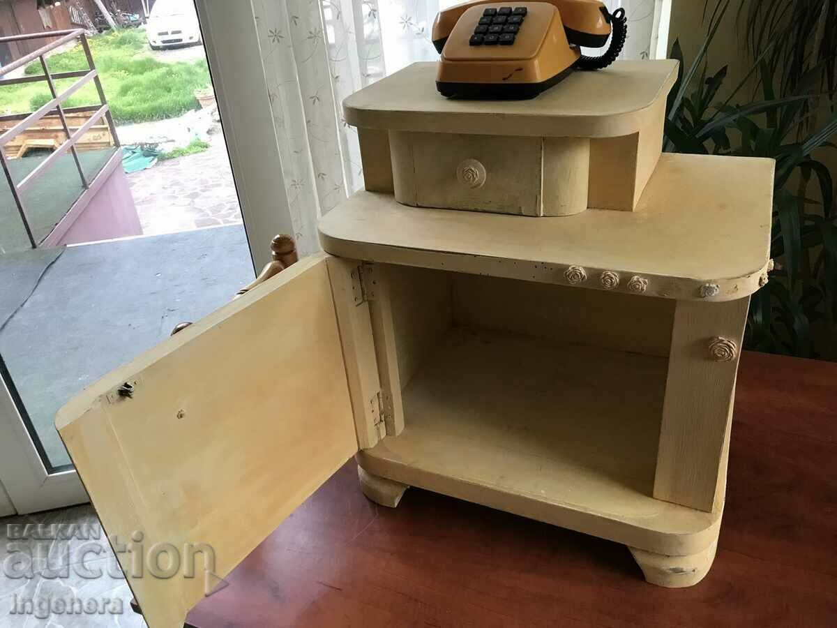 NOPTIERĂ RETRO ANII 60 DIN LEMN - 6