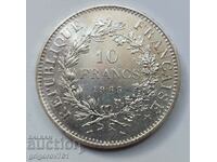 10 Φράγκα Ασήμι Γαλλία 1965 - Ασημένιο νόμισμα #34