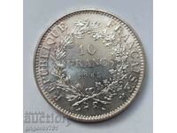 10 франка сребро Франция 1965 - сребърна монета #42