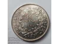 10 Φράγκα Ασήμι Γαλλία 1965 - Ασημένιο νόμισμα #59