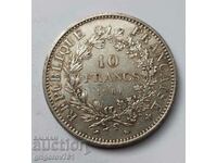 10 Φράγκα Ασήμι Γαλλία 1966 - Ασημένιο νόμισμα #60
