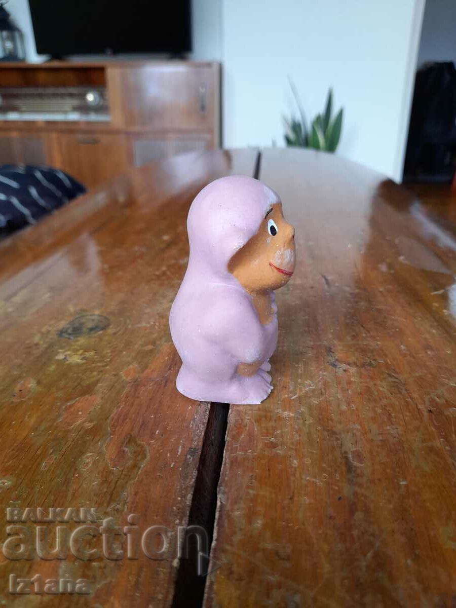 Delivery of Old rubber toy monkey Delivery of Old rubber toy monkey