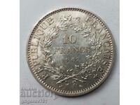 10 Φράγκα Ασήμι Γαλλία 1967 - Ασημένιο νόμισμα #66