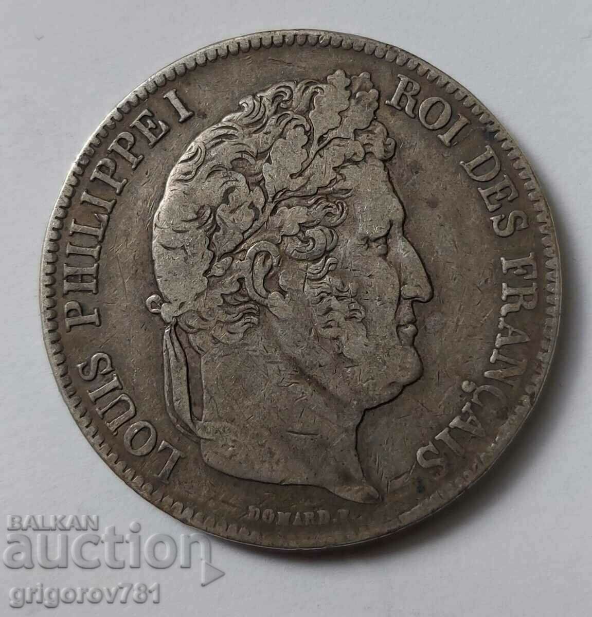 5 Φράγκα Ασήμι Γαλλία 1839 B - Ασημένιο νόμισμα #119 με τιμή € 34.26 | 67.01 BGN 5 Φράγκα Ασήμι Γαλλία 1839 B - Ασημένιο νόμισμα #119 με τιμή € 34.26 | 67.01 BGN