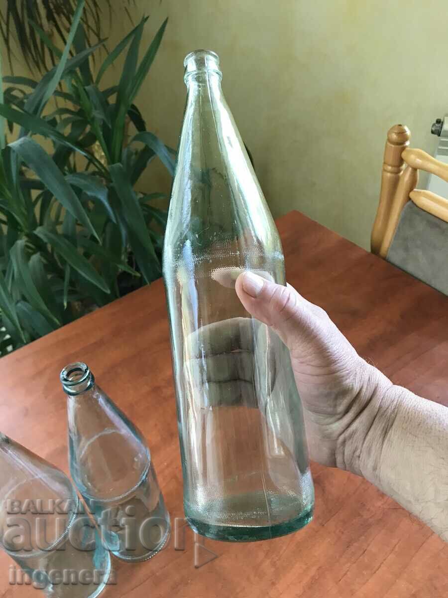 Licitație STICLA STICLA RETRO 1 LITRU-3 BUC Licitație STICLA STICLA RETRO 1 LITRU-3 BUC