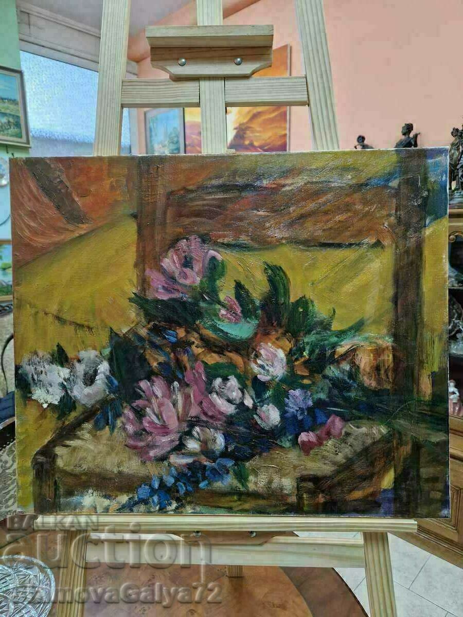 Beautiful antique master painting oil on canvas with price 199.00 BGN | € 101.75