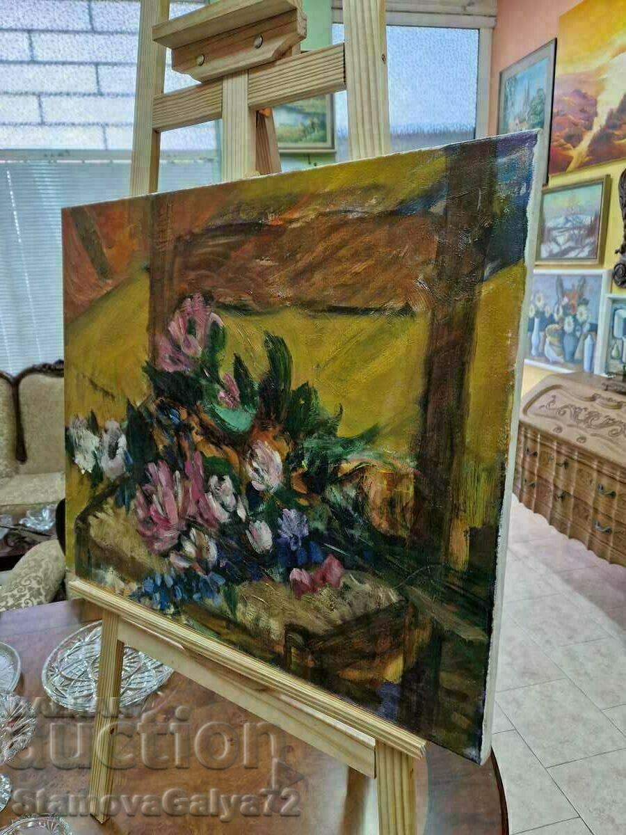 Auction  Beautiful antique master painting oil on canvas