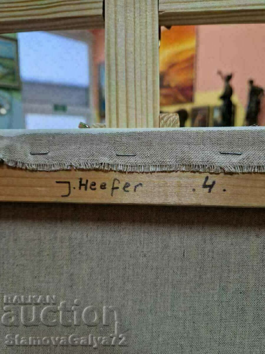 Beautiful antique master painting oil on canvas - 6