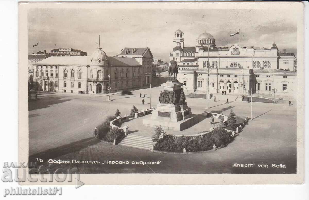OLD SOFIA c.1943 MONUMENTUL „REGELE ELIBERATORUL” 390