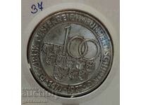Austria 100 Shillings 1977 Silver ! UNC