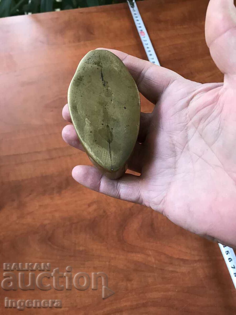 FIGURE STATUETTE BRONZE DUCK DUCK-90X50X65 MM - 6