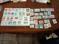 POSTAGE STAMPS - HUNGARY - 55 pcs.