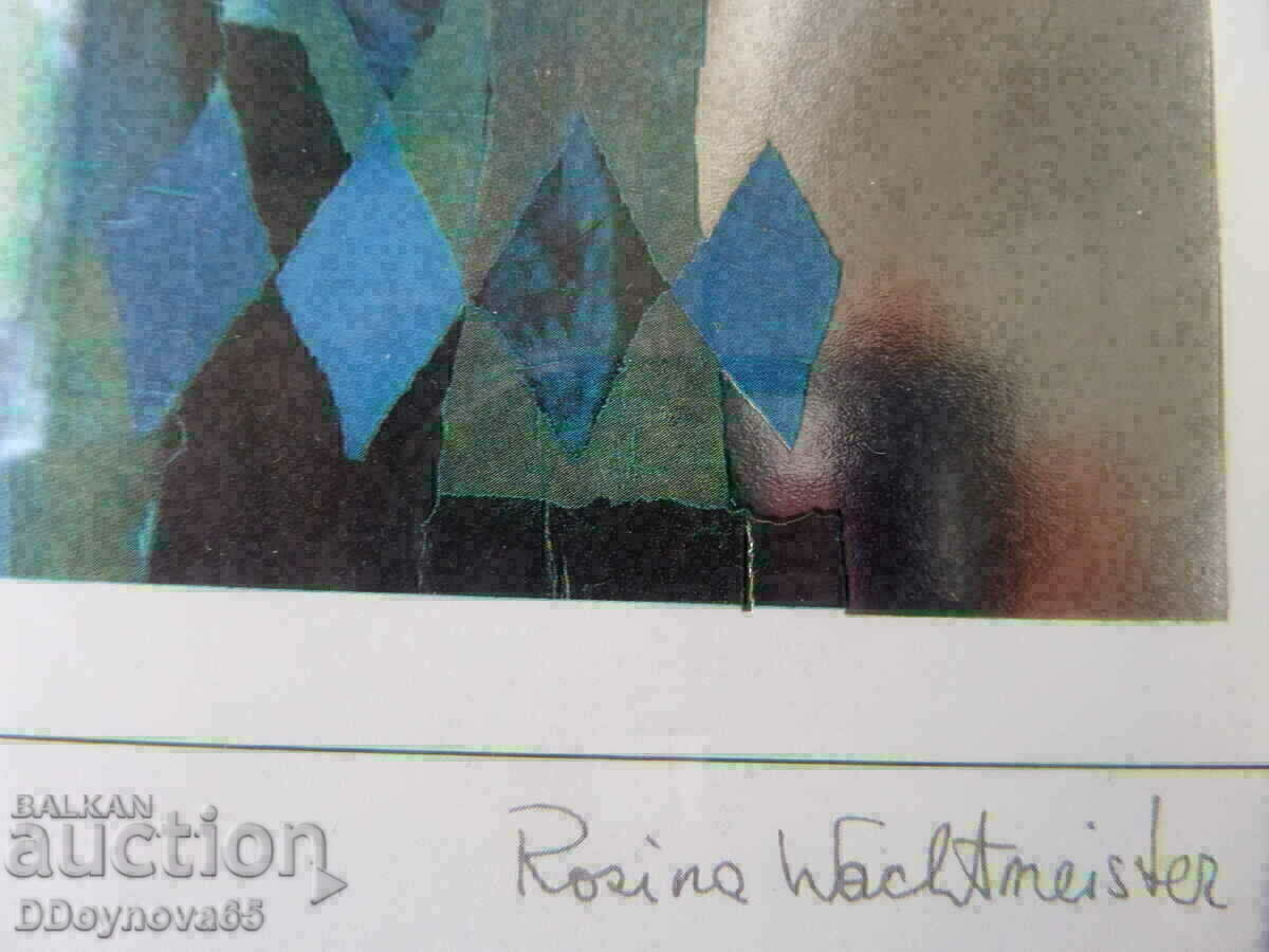 Delivery of Rosina Wachtmeister "Arlechino Azzuro"