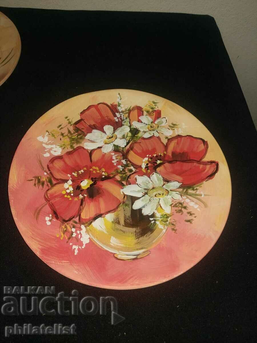Painted plate - 2