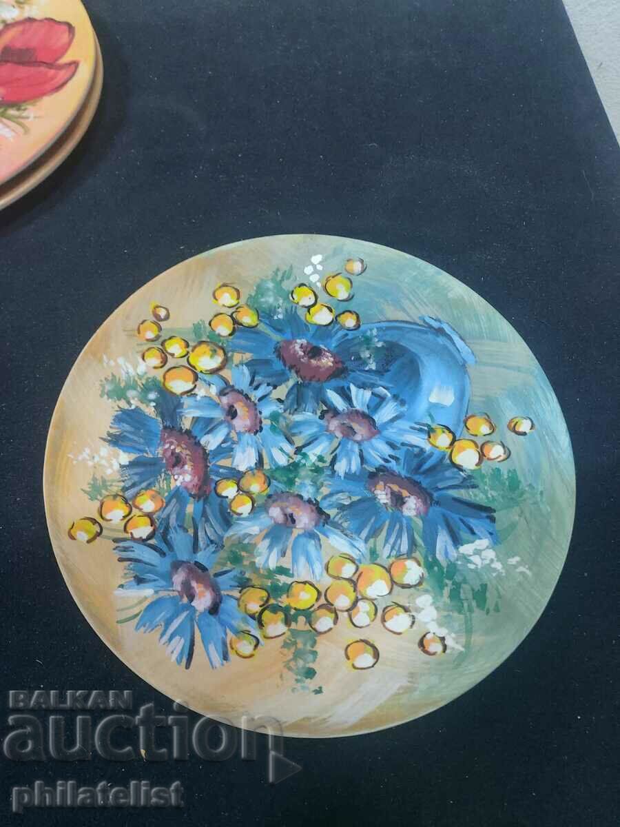 Painted plate - #3