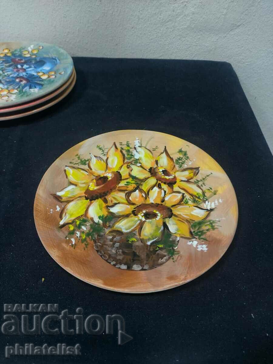 Painted plate - #4