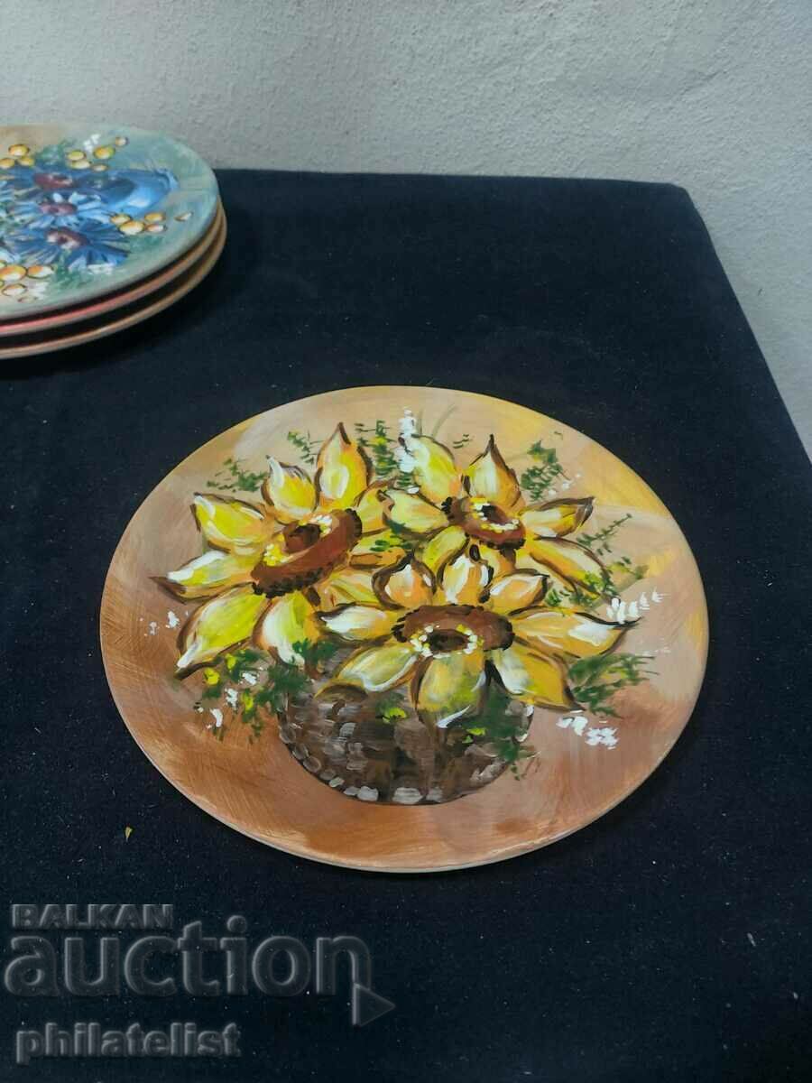 Painted plate - 4