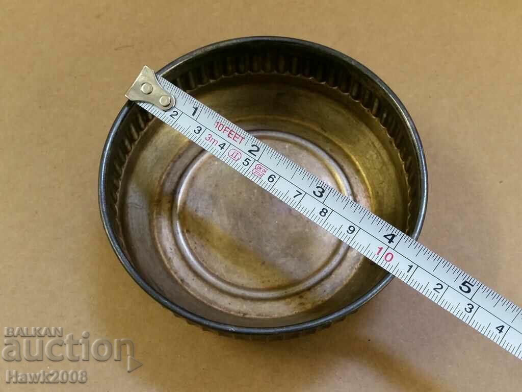 Παλιά μπομπονιέρα Zaharnička chupicka κουτί επάργυρη - 6