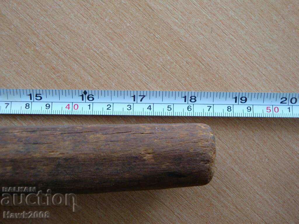 Δημοπρασία Μεγάλη αυθεντικά χειροποίητα σφυρήλατο bit ξυλουργός τρυπάνι