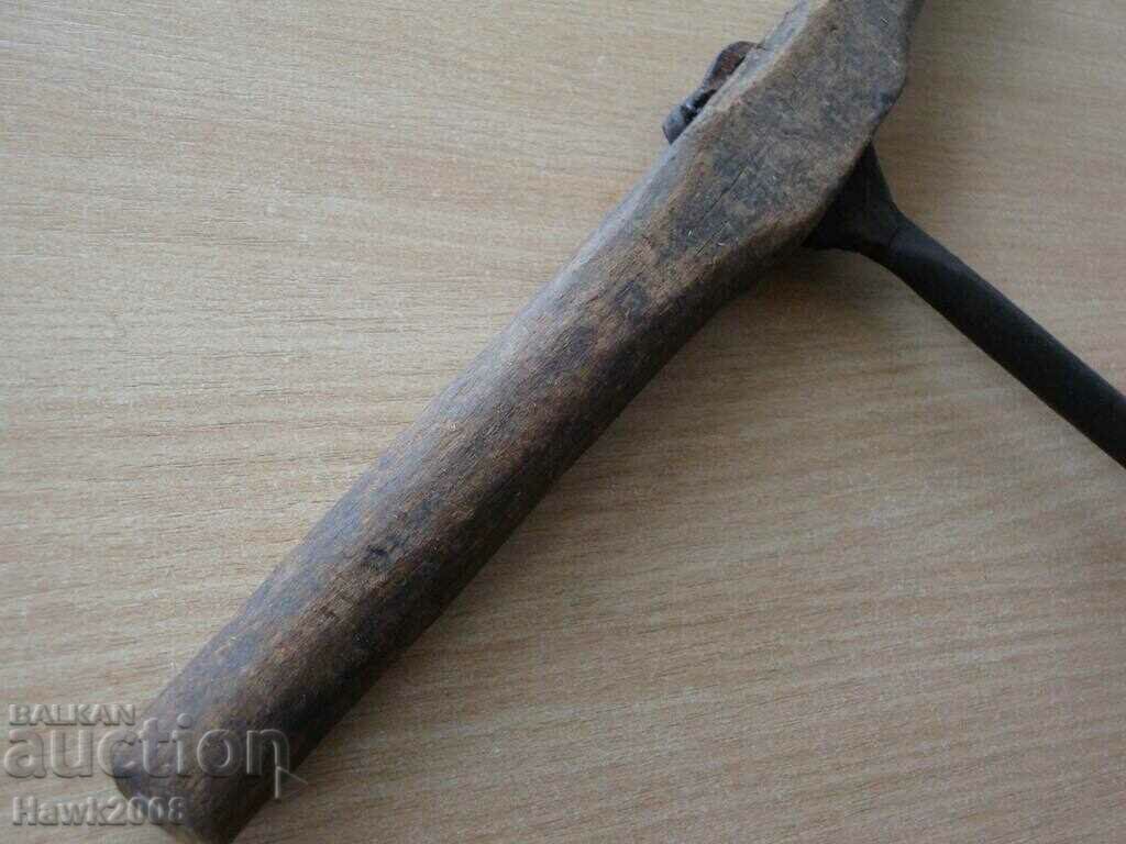 Μεγάλη αυθεντικά χειροποίητα σφυρήλατο bit ξυλουργός τρυπάνι - 5