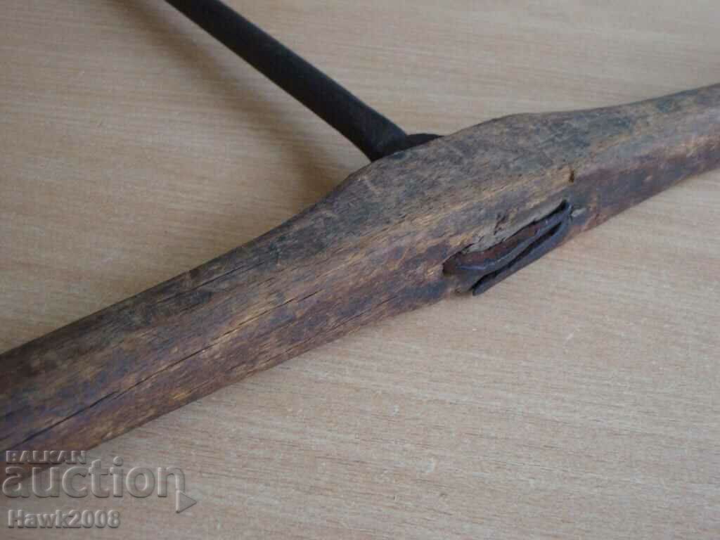 Μεγάλη αυθεντικά χειροποίητα σφυρήλατο bit ξυλουργός τρυπάνι - 7