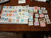 POSTAGE STAMPS - HUNGARY - 55 pcs.