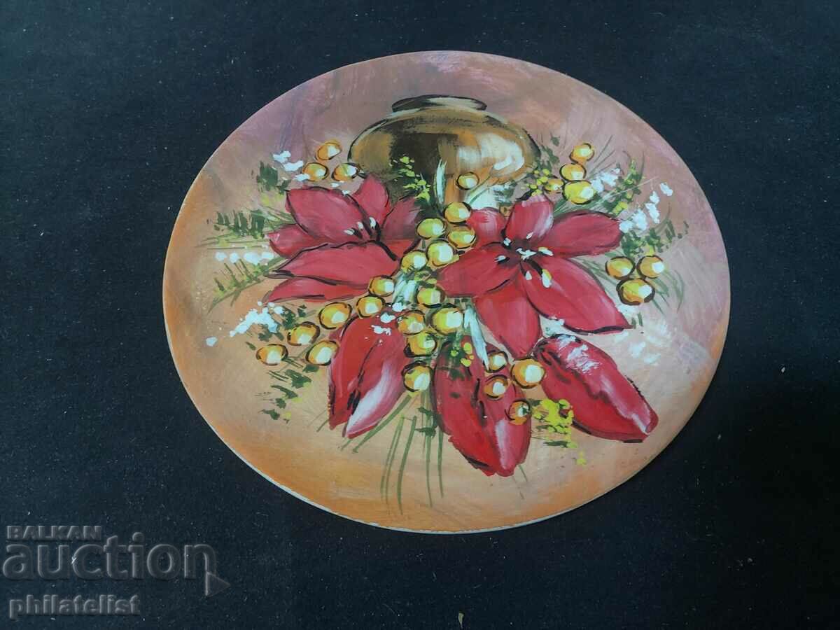 Painted plate - #10 with price 10.00 BGN | € 5.11