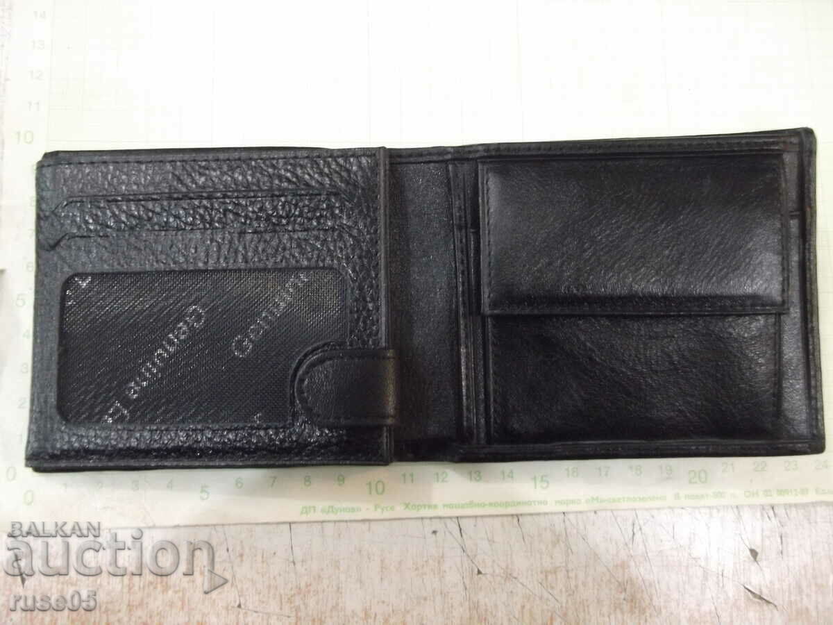 Auction  Men's leather wallet new