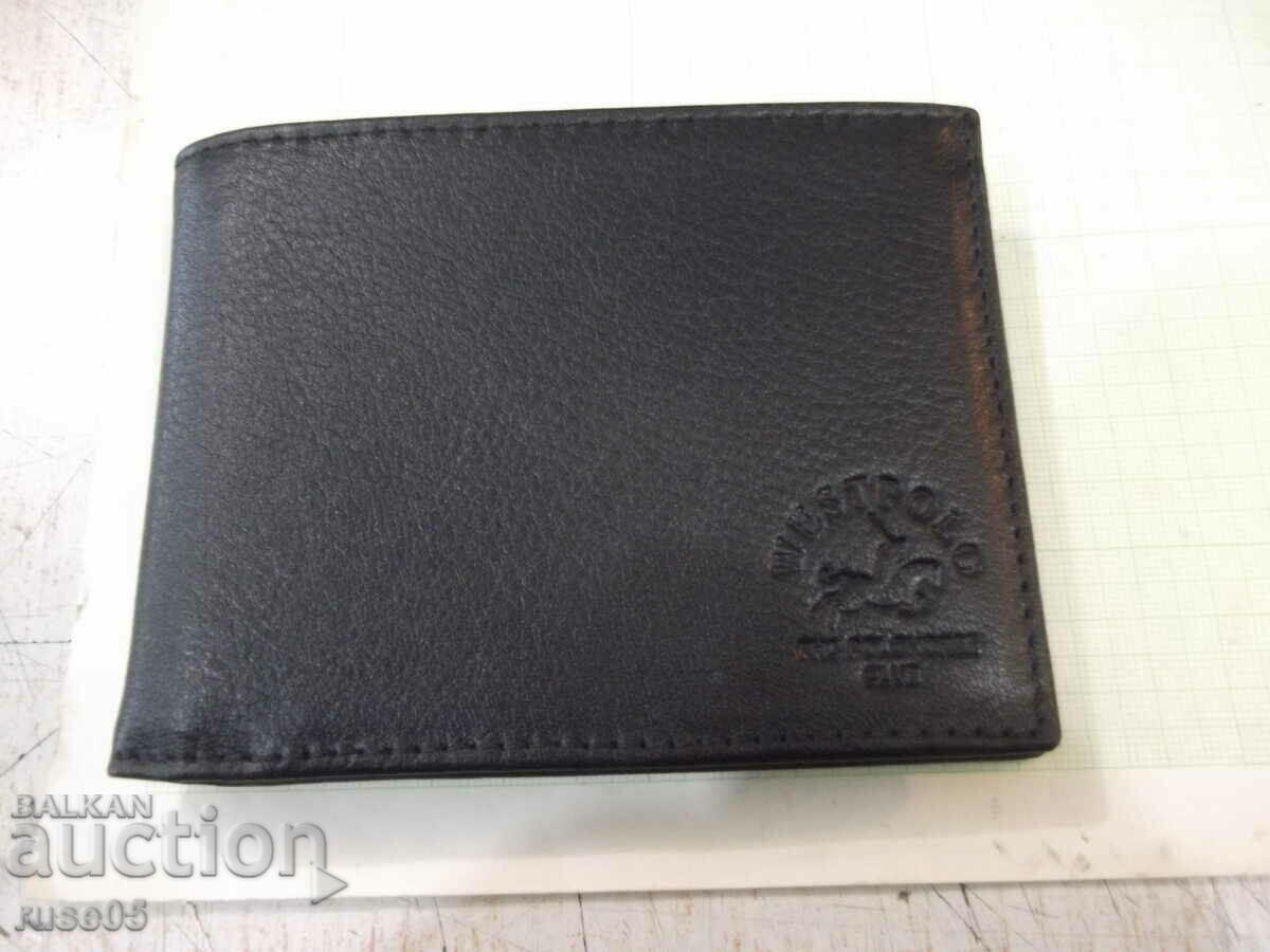 Men's leather wallet new - 1