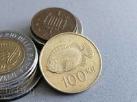 Mонета - Исландия - 100 крони | 2006г.