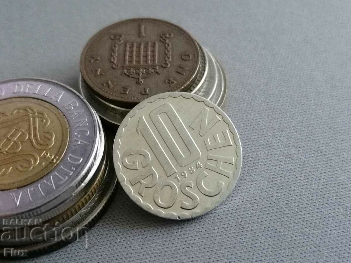 Mонета - Австрия - 10 гроша | 1984г.