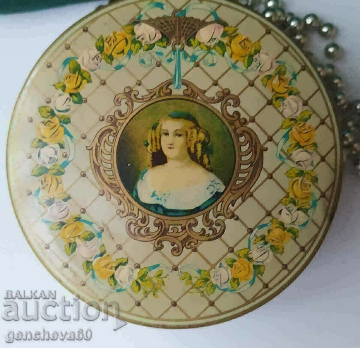 VINTAGE tin box/MADELEINE Paris with price 12.00 BGN | € 6.14 VINTAGE tin box/MADELEINE Paris with price 12.00 BGN | € 6.14