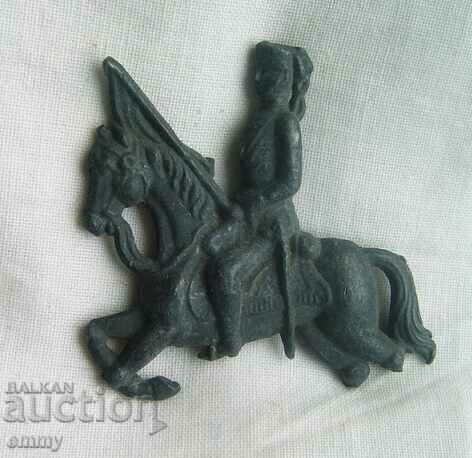 Lead figure - horseman, standard bearer with price 7.00 BGN | € 3.58 Lead figure - horseman, standard bearer with price 7.00 BGN | € 3.58