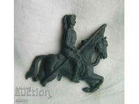 Figura de plumb - călăreț, purtător de stindard