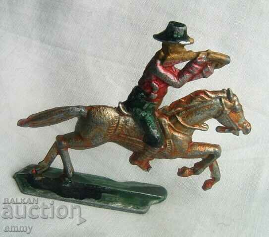 Figura de plumb - cowboy călăreț