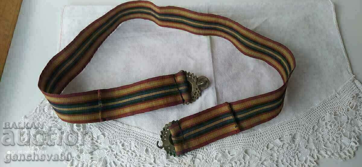 Authentic Revival-era Arpalia belt buckles with belt/sachan - 6