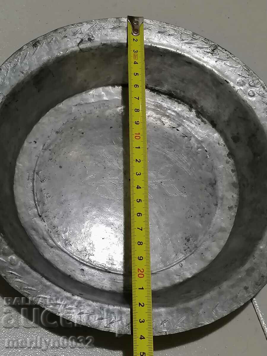 Old copper sahan, baker, bowl, plate, tass - 7 Old copper sahan, baker, bowl, plate, tass - 7