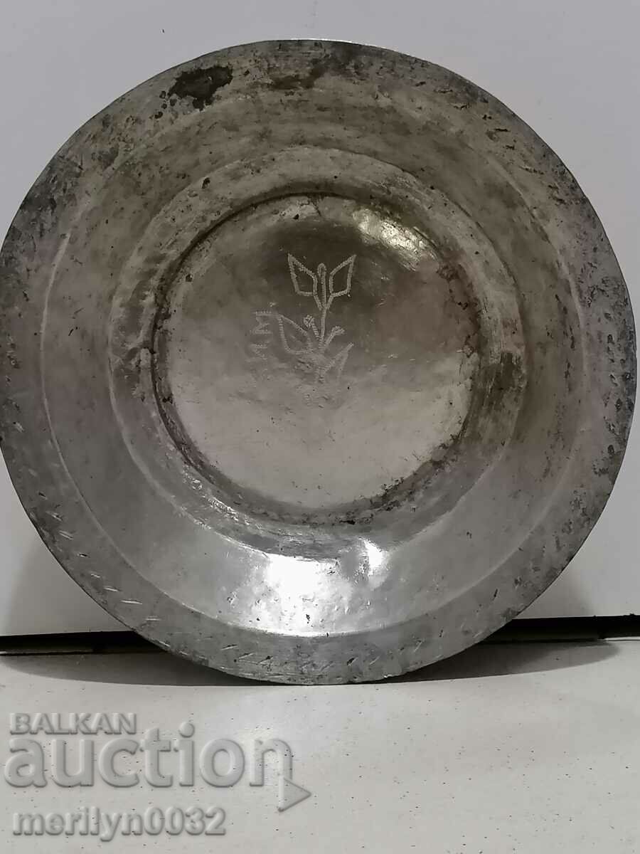Old copper sahan, baker, bowl, plate, tass - 6 Old copper sahan, baker, bowl, plate, tass - 6