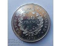 50 франка сребро Франция 1974 - сребърна монета #14