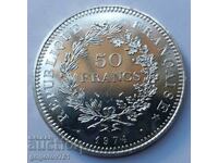 Ασήμι 50 φράγκων Γαλλία 1974 - Ασημένιο νόμισμα #17