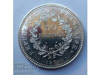 50 франка сребро Франция 1974 - сребърна монета #19