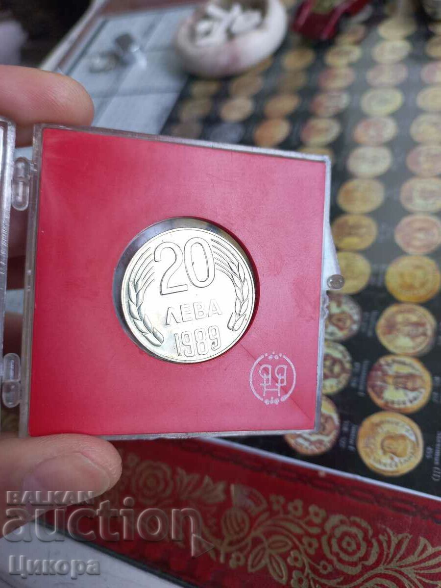 Auction 20 BGN 1989 Auction 20 BGN 1989