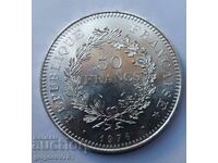 50 франка сребро Франция 1976 - сребърна монета #23
