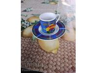 Porcelain coffee set.