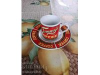 Porcelain coffee set.