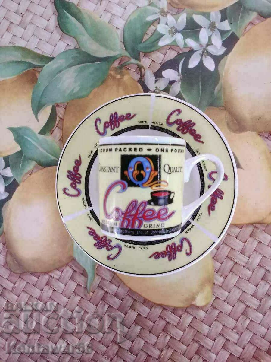 Porcelain coffee set. with price 4.00 BGN | € 2.05