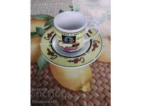 Porcelain coffee set.