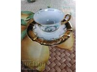 Porcelain set with gilding - Vienna, Pratera.