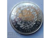 50 Francs Silver France 1974 - Silver Coin #25