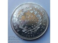 50 франка сребро Франция 1974 - сребърна монета #27